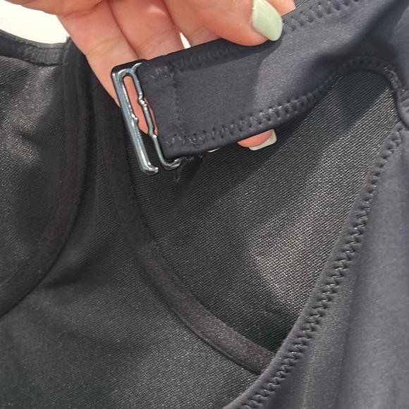 Brand new Good American Plus XXL Scuba Show Off One-Piece Swimsuit black solid - Picture 5 of 9